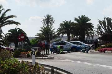 Atropello de un ciclista en la circunvalación de Telde/TA.